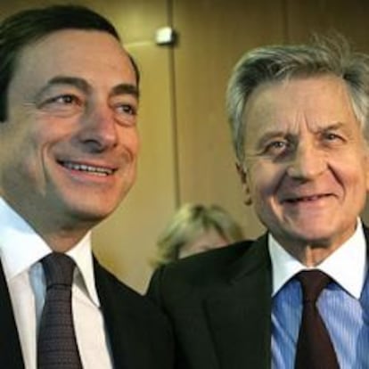 Mario Draghi logra el apoyo de Berlín para sustituir a Trichet en el BCE