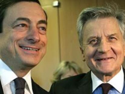Mario Draghi logra el apoyo de Berlín para sustituir a Trichet en el BCE