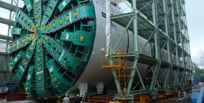 La tuneladora Bertha fabricada por ACS que excavará un túnel en EE. UU.