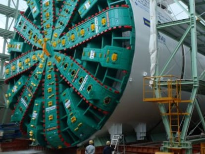 La tuneladora Bertha fabricada por ACS que excavar&aacute; un t&uacute;nel en EE. UU.