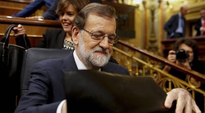 Mariano Rajoy, presidente del Gobierno