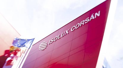 Vista de la sede de Isolux Corsán en Madrid.