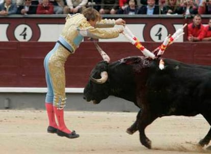 Iván García no tuvo ayer un lote fácil.