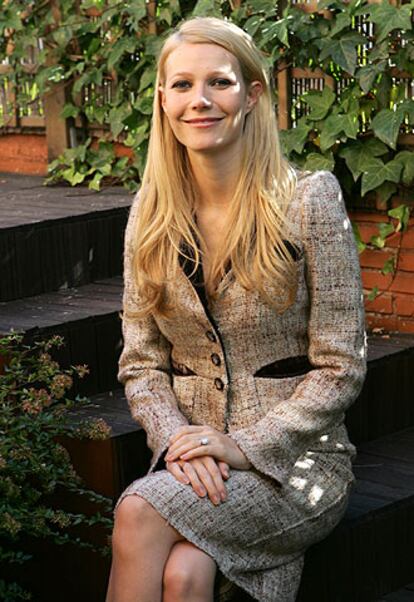 Gwyneth Paltrow, ayer en Madrid.