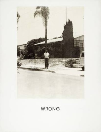 'Wrong', de John Baldessari (1966-1968).