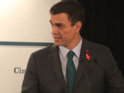 Pedro S&aacute;nchez, secretario general del PSOE. 