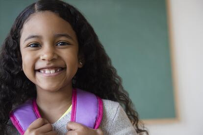 Niña beneficiada por la lotería de florida