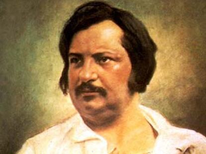 Honoré de Balzac, en un daguerrotipo de Nadar de 1842.