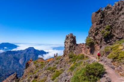 El Roque de los Muchachos, en la isla de La Palma.