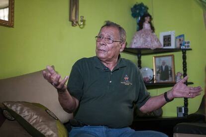 El general Lucas en su casa de Petén, en 2016.