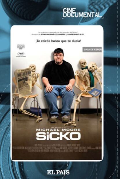 Carátula de la película <i>Sicko</i>.