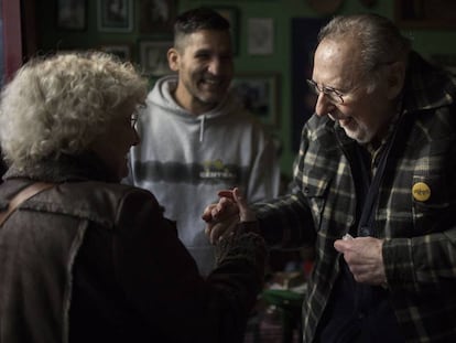 Enric Pons, en su domicilio de Barcelona. 