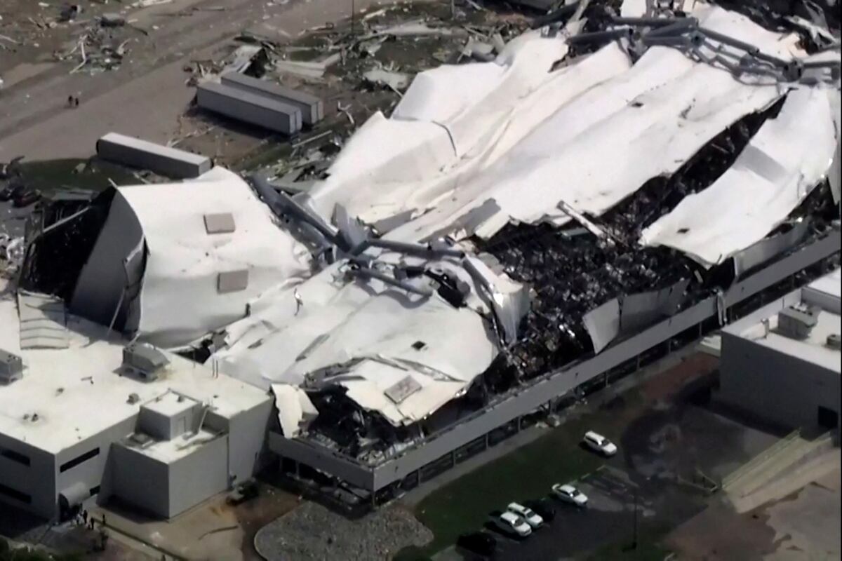 Tornado damages Pfizer plant in North Carolina as scorching heat and ...