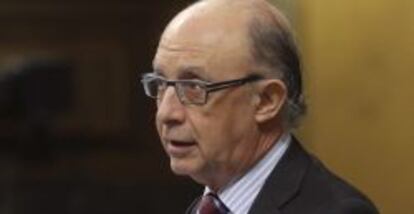 El ministro de Hacienda, Cristóbal Montoro.