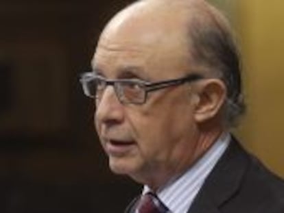 El ministro de Hacienda, Crist&oacute;bal Montoro.