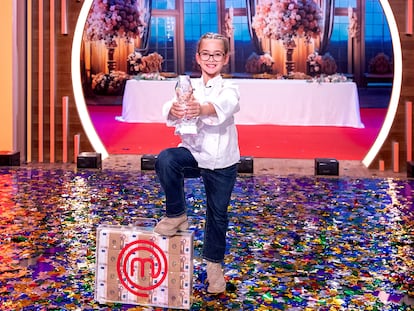 La niña alicantina de ocho años ganadora de 'Masterchef Junior 10'.