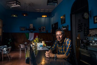 Antonio Gabrieli, propietario de La Cantina del Gladiatore, en Fuencaliente (La Palma). 