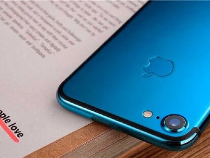 Aparecen varias imágenes del iPhone 7 y 7 Plus en color azul