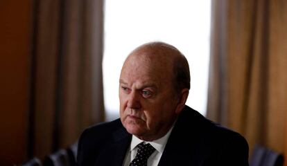 El ministro de finanzas irland&eacute;s Michael Noonan.