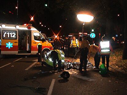 Muere un joven atropellado en Madrid