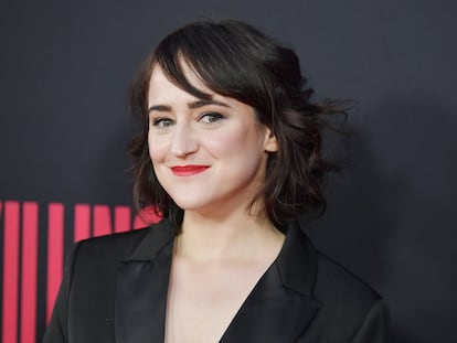 La actriz Mara Wilson durante la presentación de la segunda temporada de la serie 'Killing Eve', en Hollywood (California), en abril de 2019.