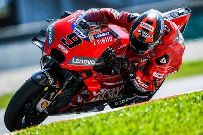 Danilo Petrucci, en Sepang. 