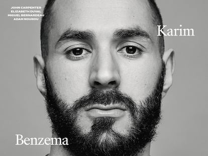 Karim Benzema, fotografiado en exclusiva para ICON, lleva camisa Hermès.