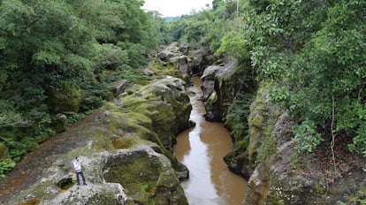 Canyon do rio Mandiyaco, na região colombiana de Putumayo.