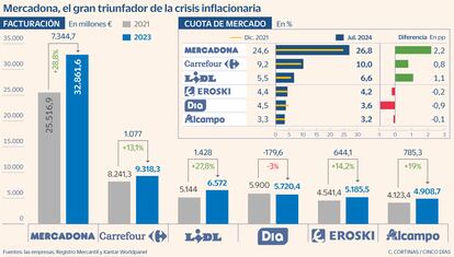 Mercadona, el gran triunfador de la crisis financiera