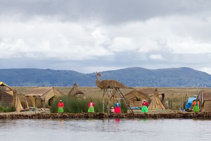 El lago Titicaca es el lago navegable más alto del mundo.