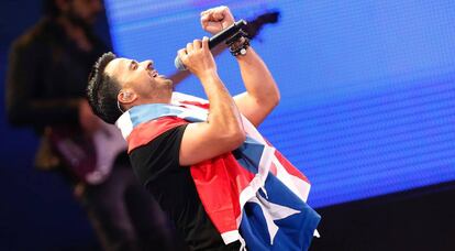 Luis Fonsi en el Festival de Viña del Mar 2018.