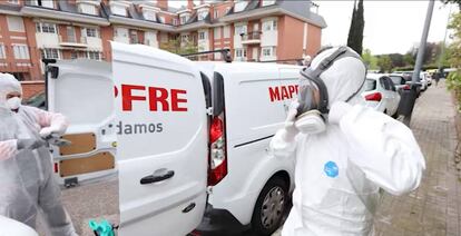 Mapfre ha seguido dando servicio con medidas de protección.