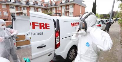 Mapfre ha seguido dando servicio con medidas de protección. 