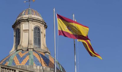 El Palau de la Generalitat. 