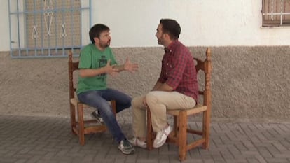 Jordi Évole y Francisco Polo en un momento del programa de este domingo de 'Salvados'