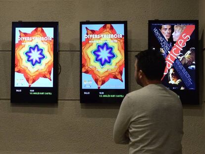 Carteles del festival y de algunas de las pel&iacute;culas a exhibici&oacute;n. 