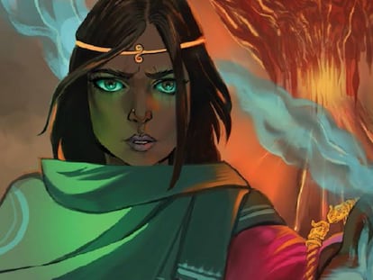 Detalle de la tercera entrega del cómic ‘Priya Shakti y las chicas perdidas’.