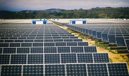 Centro de energía solar en Cádiz.