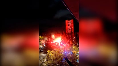 Enfrentamientos de los ultras del Lech Poznan y el Rayo Vallecano