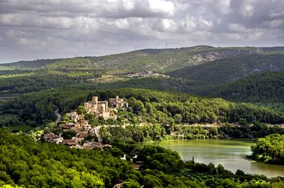 El Castillo de Castellet (Barcelona), sede de la Fundacin Abertis.