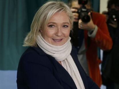 Marine le Pen.