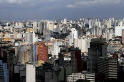 Vista panorámica de la ciudad de Sao Paulo. EFE/Ricardo Labastier/EMBRATUR