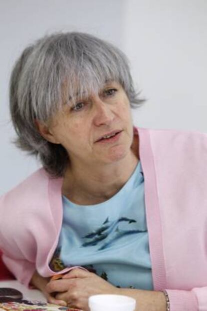 La directora ejecutiva de la Asociación de Creadores de Moda de España (ACME), Pepa Bueno, durante el décimo desayuno "60 minutos de moda con EFE Estilo" que se celebró el pasado miércoles.
