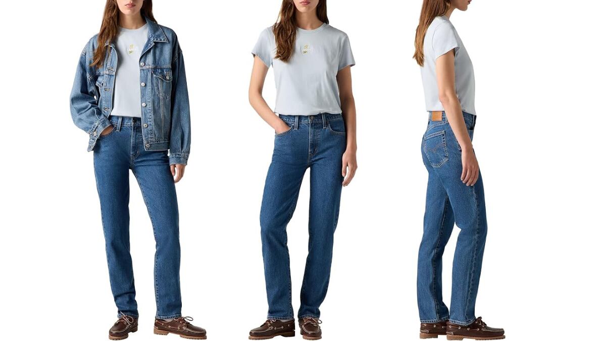 Vaqueros rectos 724 High Rise Levi’s para mujer.