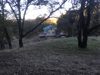 Casa del propietario de una plantación en Garberville, en 2019.