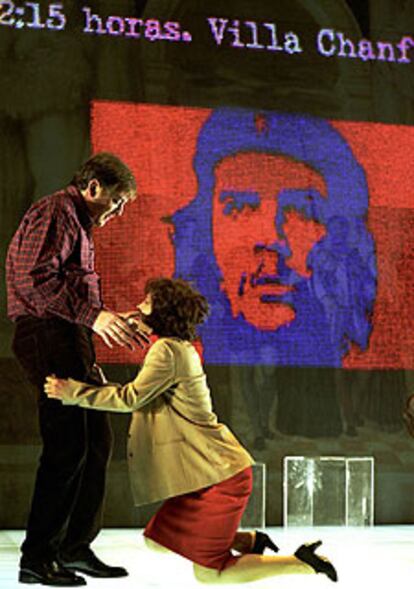 Ensayo de <i>El retablo de las maravillas,</i> de Els Joglars.