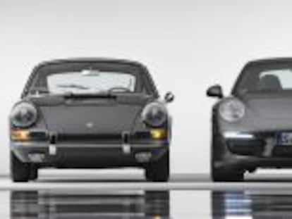 Porsche 911 de 1963 y de 2013.