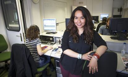 María Alejandra Torres Reyes, estudiante de la Escuela de Periodismo UAM-EL PAÍS.