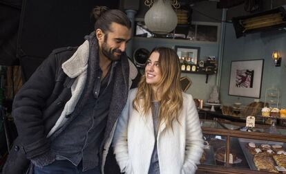 Los actores Blanca Suárez y Aitor Luna. La película de Gustavo Ron fue rodada durante cinco semanas en Williamsburg, el barrio más moderno de Nueva York.