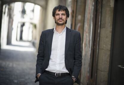 El candidato de ICV-EUiA al Parlamento Europeo, Ernest Urtasun.